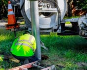 Sewage industrial cleaning